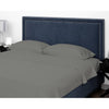 Cotton House - Flannel Sheet Set, 100% Cotton, Full Size, Dark Grey - 57-SSFLSD-DARK-GREY - Mounts For Less
