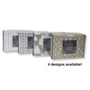 Cotton House - Flannel Sheet Set, 100% Mercerized Cotton, Full Size, Grey Plaid Design - 57-SSFLPD-GREY-PLAID - Mounts For Less