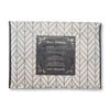 Cotton House - Flannel Sheet Set, 100% Mercerized Cotton, King Size, Leaves Design - 57-SSFLPK-LEAVES - Mounts For Less