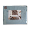 Cotton House - Hotel Lux Cotton Sheet Set, 1000 Thread Count, King Size, Blue - 57-SS1000CVCK-BLUE - Mounts For Less