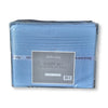 Cotton House - Microfiber Sheet Set, Wrinkle Free, Double Size, Blue - 57-SSPLTD-BLUE - Mounts For Less