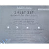 Cotton House - Microfiber Sheet Set, Wrinkle Free, Double Size, Dark Blue - 57-SSPLTD-NAVY - Mounts For Less