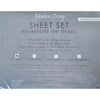 Cotton House - Microfiber Sheet Set, Wrinkle Free, Twin Size, White - 57-SSPLTT-WHITE - Mounts For Less