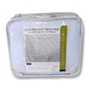 Cotton House - Quilted Mattress Cover, Waterproof and Hypoallergenic, Queen Size, White - 57-MPQTQ - Mounts For Less