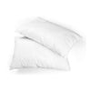 Cotton House - Set of Two Pillows, Firm Support, Hypoallergenic, King Size, Made in Canada - 57-PLSD2PKK - Mounts For Less