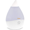 Crane - Ultrasonic Cool Mist Air Humidifier, 360 Degree Rotating Nozzle, White - 65-310029 - Mounts For Less