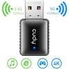 Cudy WU600 Dual Band Wi-Fi USB Adapter with Automatic Installation, Black - 40-WU600 - Mounts For Less