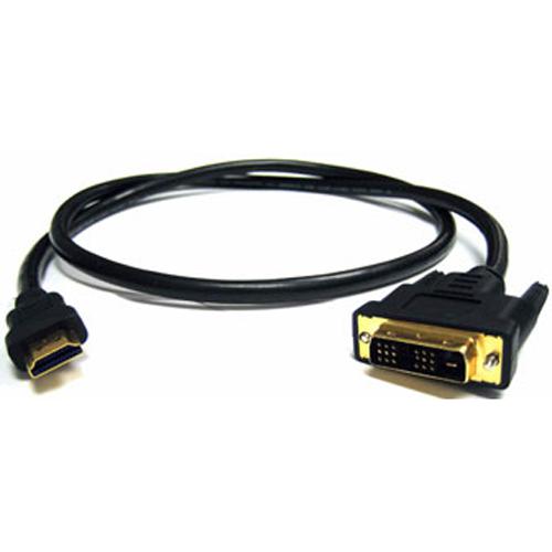 DVI to HDMI Male Cable 10 feets 1080p compatible v1.3b - 02-0006 - Mounts For Less