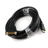 DVI to HDMI Male Cable 100 feets 1080p compatible v1.3b - - Mounts For Less