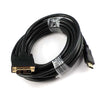 DVI to HDMI Male Cable 100 feets 1080p compatible v1.3b - 02-0007 - Mounts For Less