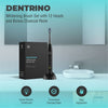 Dentrino - Electric Toothbrush Set with 12 Heads, 5 Functions, With Storage Case, Black - 95-03801 - Mounts For Less
