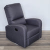 Dormatex Emilia Reclining Chair Swivel Dark Grey - Made in Canada - 39-EMILIA-DG - Mounts For Less
