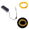 EL (Electro Luminescent) Wire 2.3mm, Battery Controler, 3m, Assorted Colors - 75-0112 - Mounts For Less