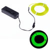 EL (Electro Luminescent) Wire 2.3mm, Battery Controler, 3m, Assorted Colors - 75-0111 - Mounts For Less