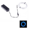 EL (Electro Luminescent) Wire 2.3mm, Battery Controler, 3m, Assorted Colors - 75-0110 - Mounts For Less