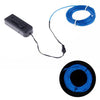 EL (Electro Luminescent) Wire 2.3mm, Battery Controler, 3m, Assorted Colors - 75-0109 - Mounts For Less
