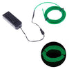 EL (Electro Luminescent) Wire 2.3mm, Battery Controler, 3m, Assorted Colors - 75-0104 - Mounts For Less