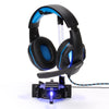 ENHANCE Gaming Power Headset Stand 4-Ports USB HUB LED RGB - 78-122529 - Mounts For Less