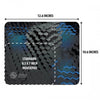 ENHANCE Infiltrate GX-MP4 Gaming Mat XL Black and Blue - 78-122775 - Mounts For Less