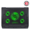 ENHANCE Laptop Cooling Stand 5 LED Fans and Dual USB Ports With Green LED - 78-131227 - Mounts For Less