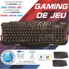 Elink - 104 Key USB Gaming Keyboard, 5 Feet Cable, Blue, Red or Purple Backlight - 80-KBG579 - Mounts For Less