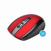 Elink CM524 - 6 Button Wireless Optical Gaming Mouse With Click Wheel and Nano Receiver, Red - 80-CM524-R - Mounts For Less