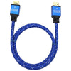 Elink CV-3265 HDMI 2.0 4K 3 Feet Braided Cable With Metal Head Blue - 80-CV-3265 - Mounts For Less