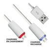 Elink EK-4073 USB to Micro USB LED Charging Cable Changing colour when Charged - 80-EK-4073 - Mounts For Less