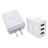 Elink EK114 - 3 Port USB Charger with Quick Charge 3.0, White - 80-EK114 - Mounts For Less