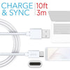 Elink EK479 Type-C Cable to USB 10 Feet White - 80-EK479 - Mounts For Less