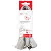 Elink EX-901 - Indoor Heavy Duty Extension Cord, 4 Feet, White - 80-EX-901 - Mounts For Less