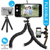Elink - Flexible Tripod for Phone or Camera, Height 6.5", Red - 80-EK333 - Mounts For Less