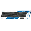 Elink - USB Desktop Keyboard with 104 Keys, 4 Feet Cable, Black - 80-KB555 - Mounts For Less