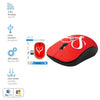 Elink - Wireless Optical Mouse with Adjustable DPI and Nano Receiver, Red - 80-CM593-RED - Mounts For Less