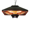 Ener-G+ HEA-21288LED-BLK Outdoor suspended Infrared Electric Heater with LED 5100 BTU Black - - Mounts For Less