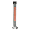Ener-G+ HEA-215110CVR Outdoor Freestanding Infrared Electric Heater 5100 BTU Silver - - Mounts For Less