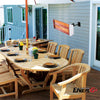 Ener-G+ HEA-21531 Outdoor Wall-Mount Infrared Electric Heater - - Mounts For Less