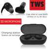 Escape BTM43 Wireless Stereo Bluetooth Earphones With Charging Station Black - 80-BTM43 - Mounts For Less