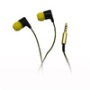 Escape HF-3908 Earphones With Microphone Black and Yellow - 60-0321 - Mounts For Less