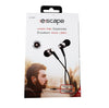 Escape HF-3909 Earphones With Microphone Black and Silver - - Mounts For Less