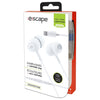 Escape - In-Ear Headphones with Lightning Plug, Built-in Microphone and Remote Control, White - - Mounts For Less