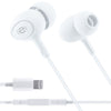 Escape - In-Ear Headphones with Lightning Plug, Built-in Microphone and Remote Control, White - - Mounts For Less