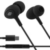Escape - In-Ear Headphones with Type-C Plug, Built-in Microphone and Remote Control, Black - 80-HF487BK - Mounts For Less