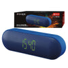 Escape Platinum SPBT005 Bluetooth Speaker Radio Alarm Clock Dual Alarm FM Micro SD USB Blue - - Mounts For Less