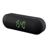 Escape Platinum SPBT009 Bluetooth Speaker Radio Alarm Clock Dual Alarm FM Micro SD USB Black - - Mounts For Less