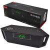 Escape Platinum SPBT029 Bluetooth Speaker Alarm Clock FM USB Micro SD Black - 60-0243 - Mounts For Less