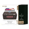 Escape RA961 - AM / FM Clock Radio with Wireless Charging and 2 USB 3.1A Ports, Black - 80-RA961 - Mounts For Less
