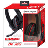 Escape - Wired Stereo Gaming Headset, Volume Control and Microphone, Red - 80-HFG810 - Mounts For Less
