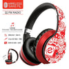 Escape - Wireless Stereo Headphones with Built-in Microphone, Red - 80-BT945 - Mounts For Less