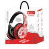 Escape - Wireless Stereo Headphones with Built-in Microphone, Red - - Mounts For Less
